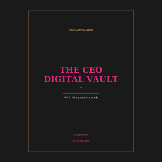 The CEO Digital Vault — 170-Page Business Planner