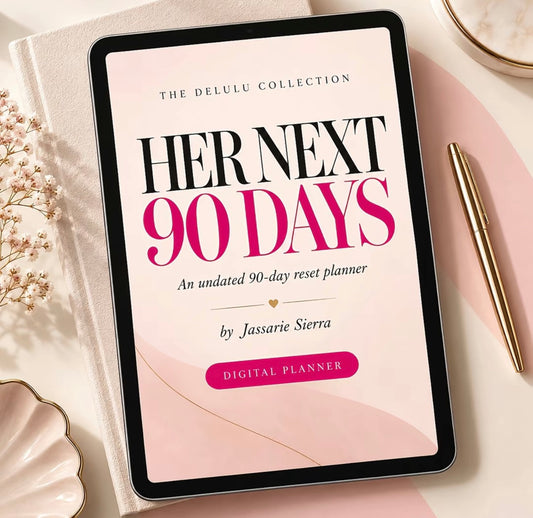 Her Next 90 Days: Undated Digital Reset Planner