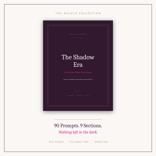 The Shadow Era — 90-Prompt Shadow Work Journal